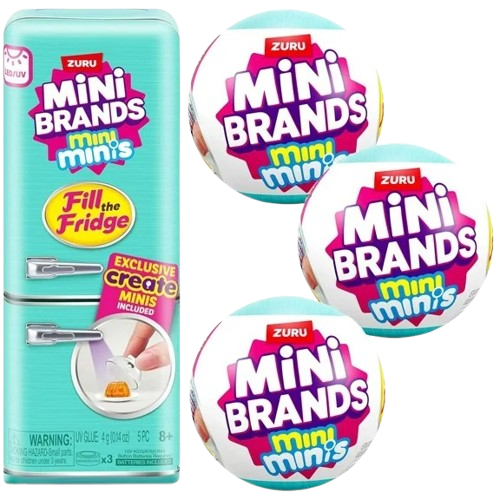 Kit Mini Geladeira + 3 Capsulas